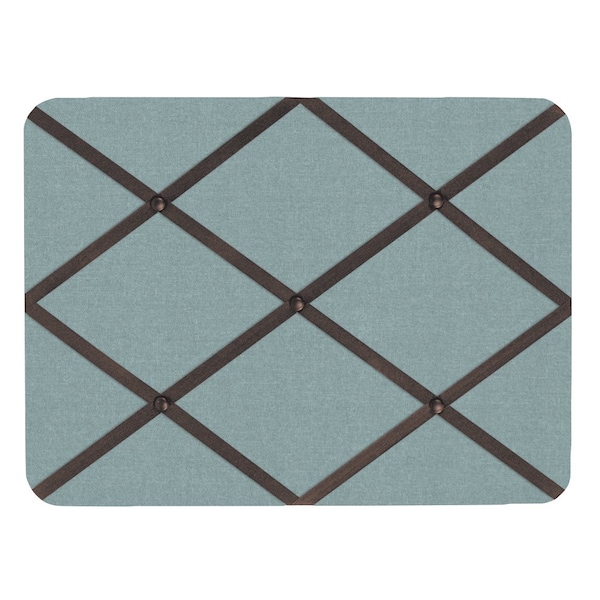 Slim Enclosed Corkboard, 36"x48", Bronze Alum Frame/Cloud